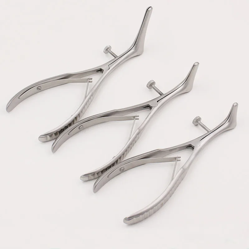 Stainless steel nasal dilator for adults for children Nasal examination nostril spreader for nasal plastic surgery