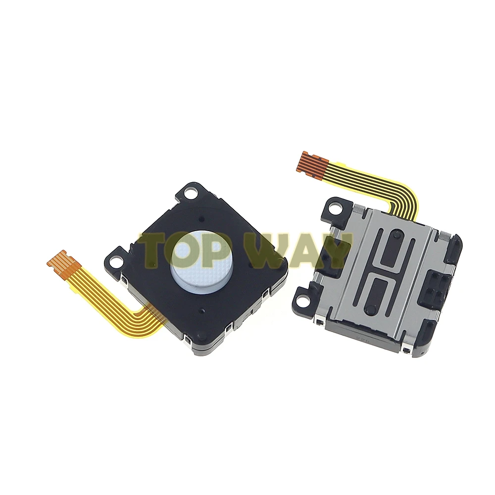 2 قطعة الأبيض الأصلي جديد ثلاثية الأبعاد الروك عصا التحكم لسوني PSP الذهاب وحدة التحكم ثلاثية الأبعاد الروك التناظرية ل PSPGo تحكم