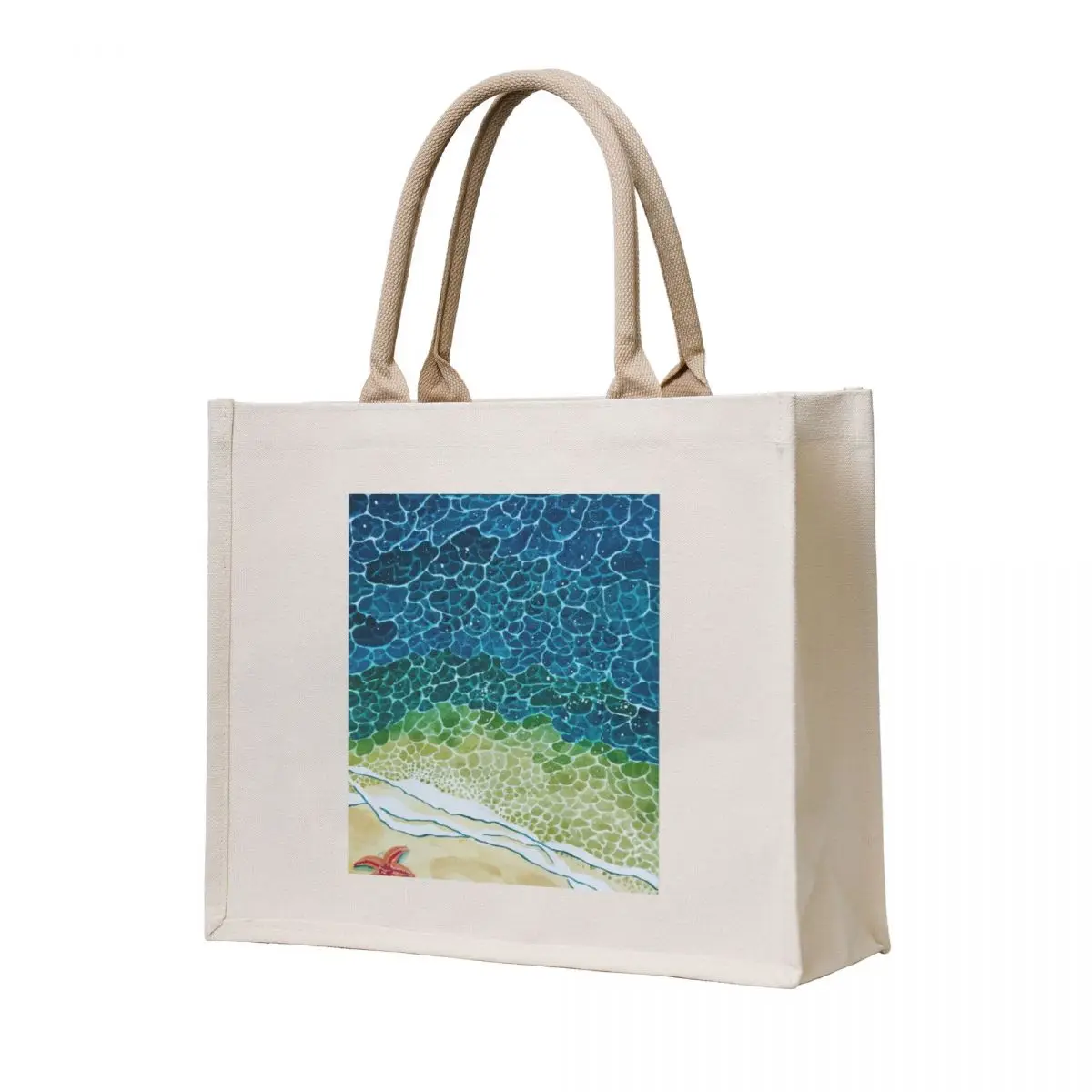 

Summer beach waves Tote Bag Reusable bags hand bags Women's shopper