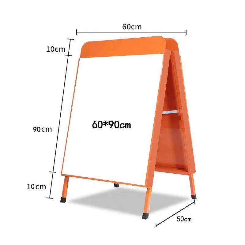 Accessories Outdoor double-sided kt board windproof floor standing poster holder