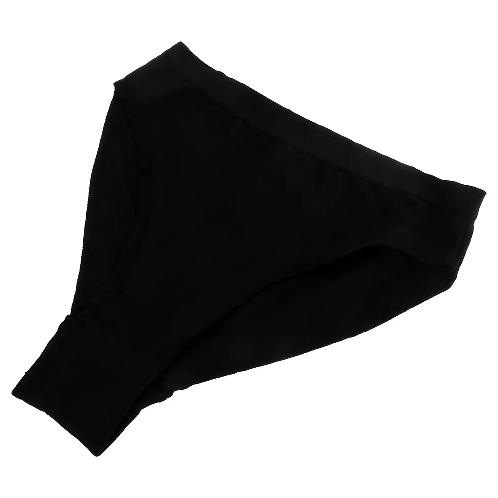 

Children Dance Briefs High Cut Seamless Black Cotton Gymnastic Ballet Underwear Comfortable Snug Fit Privacy Protection