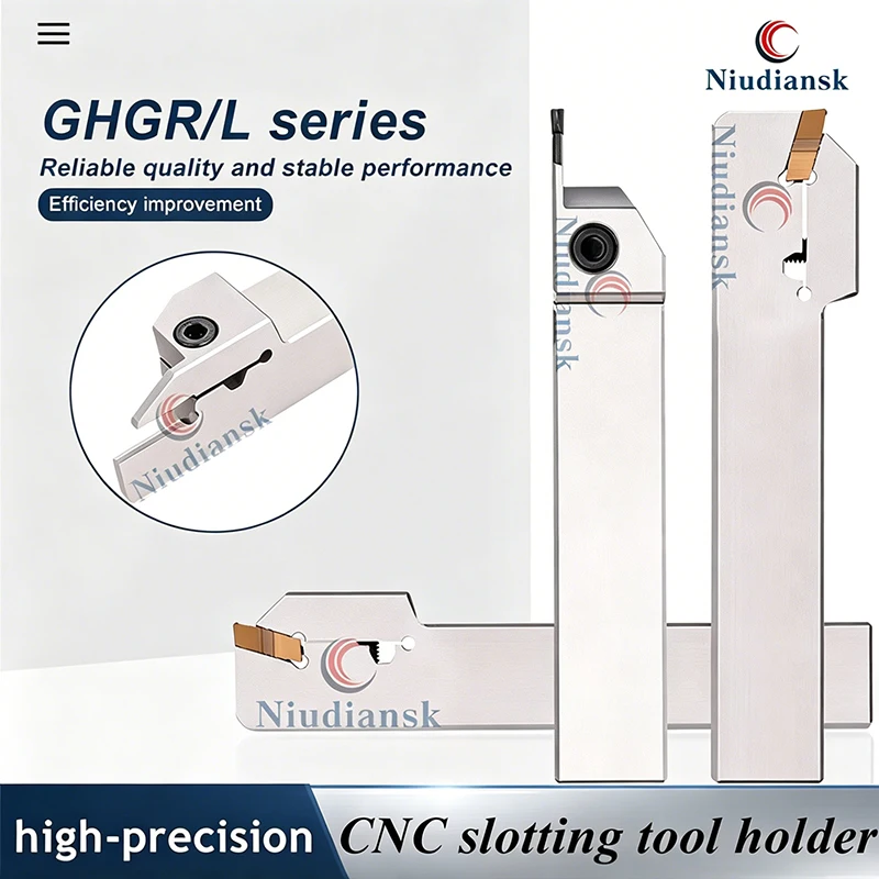 GHGR/GHGL Series Slot Tool Rod GHGR/L1616H-3T20/4T20 GHGR/L2020K-3T20/4T20 GHGR/L2525M-3T20/4T20 Outer Circular Groove Tool Bar
