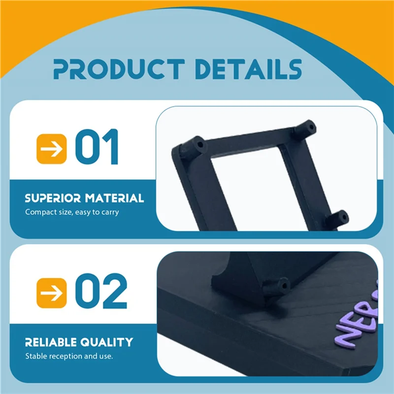 حامل مدمج لـ Nerdqaxe+ + 4.8TH/S ASIC Miner ثلاثي الأبعاد لـ Nerdqaxe+ + 901 Crypto Miner