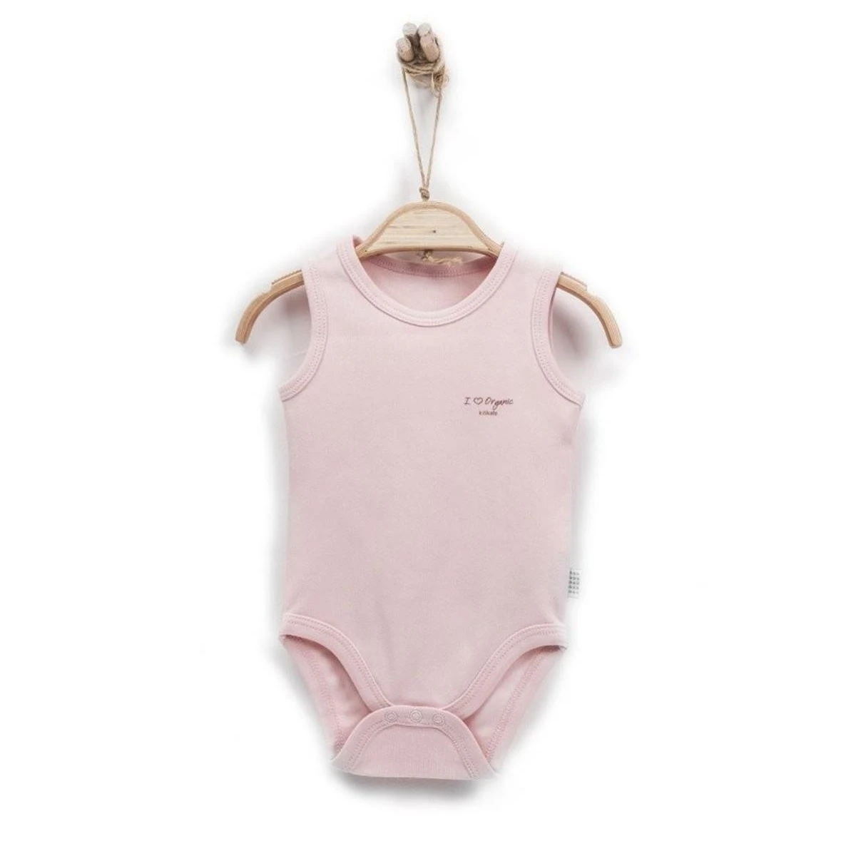 KitiKate Organic Basic athlete Body baby Boy 77466 pink