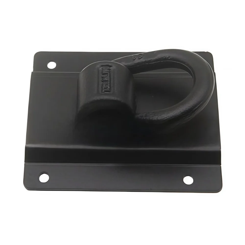 Black Tailgate Anchors for Ford For F150 for f250 F350 with D Shaped Ring Buckle Plates Metal Construction for Truck Bed Use