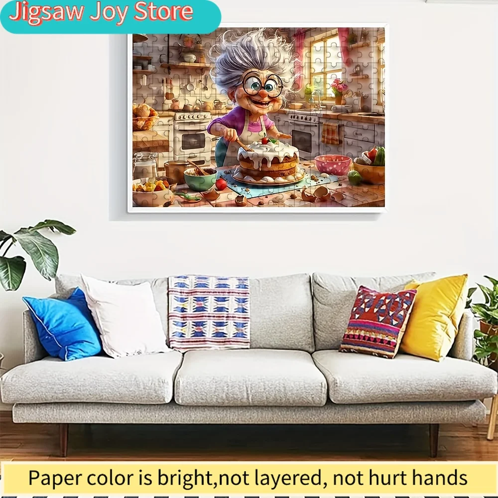 500/A - Puzzle, Alta Qualità, Spessi e Resistenti, Senza Giunture, Esercitano Pazienza, Concentrazione e Sono Divertenti per Alleviare lo Stress