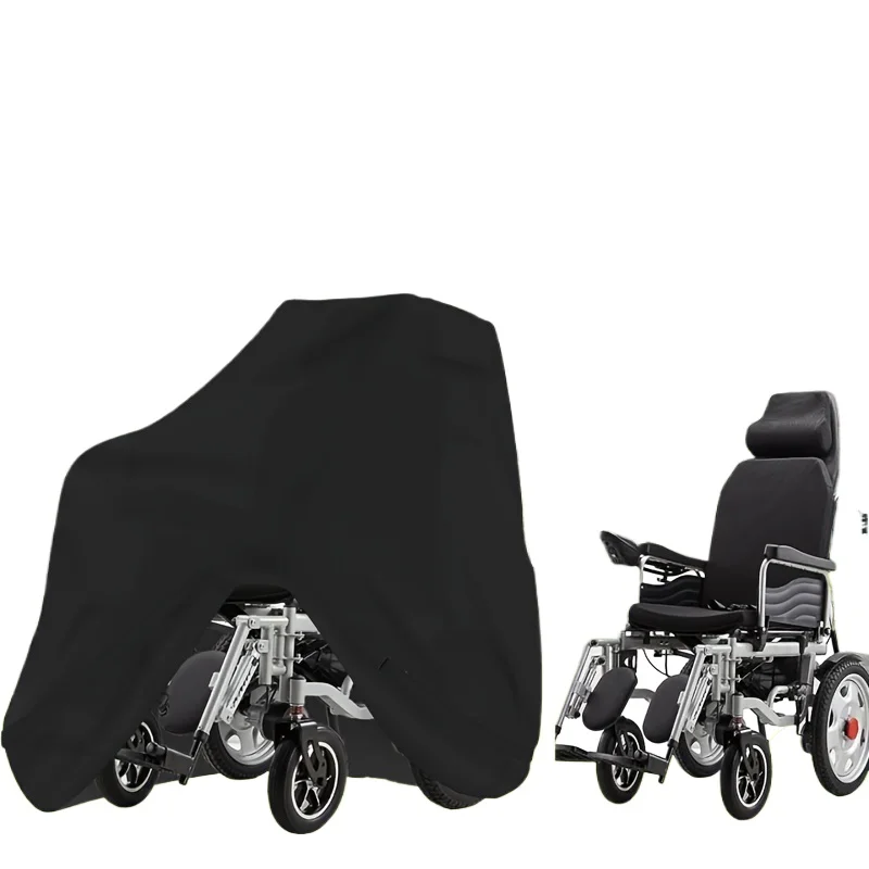 Portable Durable Electric Wheelchair Cover 1pc Easy On Off Daily Use Storage Shield Against Sun Fading Dust Build Up
