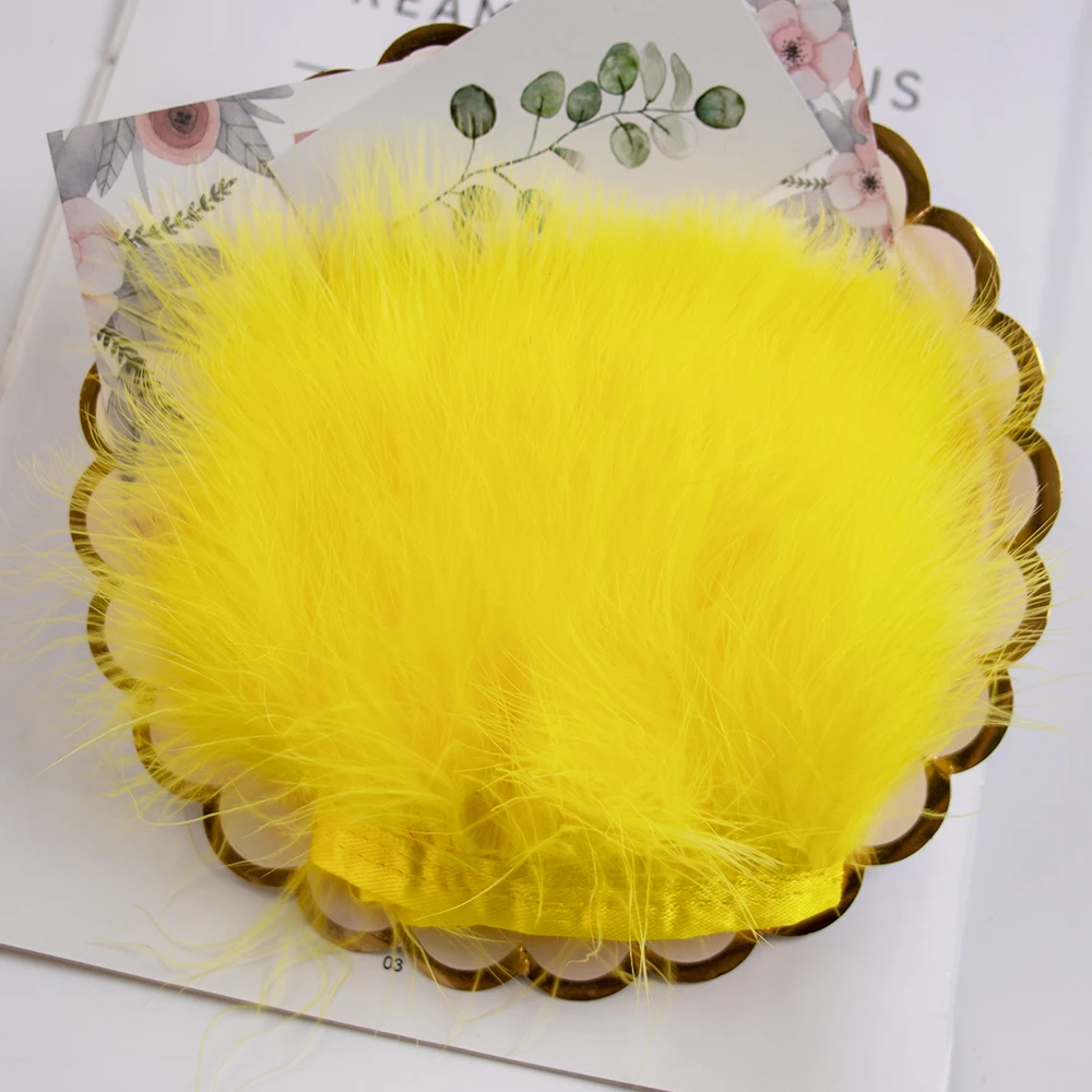 رقيق تركيا مارابو ريشة تقليم لفستان الزفاف كرنفال زي الريش الزخرفية الطبيعية الشريط هامش 8-10 سنتيمتر 1/5/10 متر #5