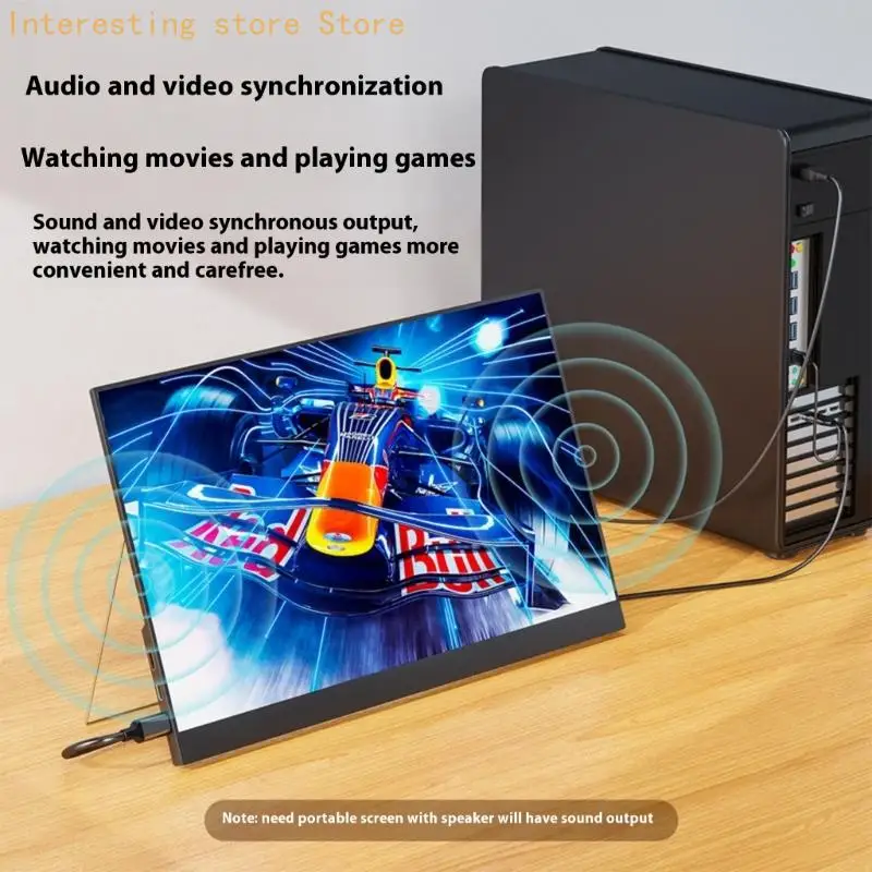 55kC DisplayPort zu USB C -Adapterkabel 4K@60Hz für Mobile Monitor Studios Display Touch Function Headsets Gaming -Konsolen