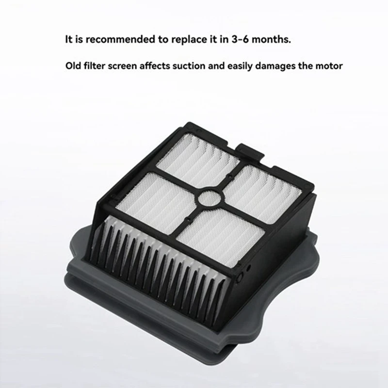 Roller Brush HEPA Filter Accessories For Tineco Floor One Switch S6/Stretch S6 Wet Dry Vacuum Cleaner Replacement Parts