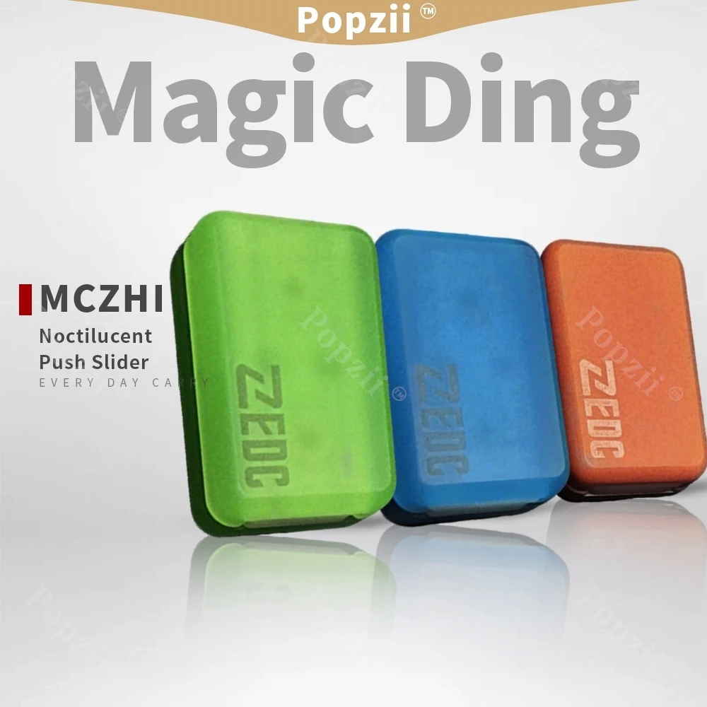 MCZHI Nottilucenti Magia Ding PEI PEEK Adulti Agitarsi giocattoli Ufficio Antistress Gadget Fresco Gadget Tavolo Ornamento Ansia Giocattoli