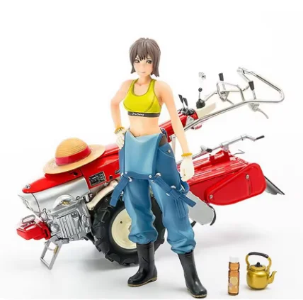 

Оригинальная собранная модель Max Factory PLAMAX MF-21 MINORIwithF90 Honda культиватор F90 коллекционная сцена подарок