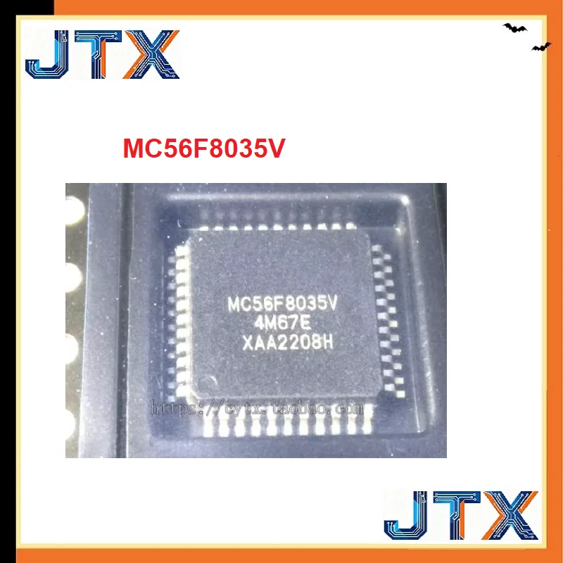 

5 шт./лот MC56F8035V MC56F8035VLDR MC56F8035 LQFP-44