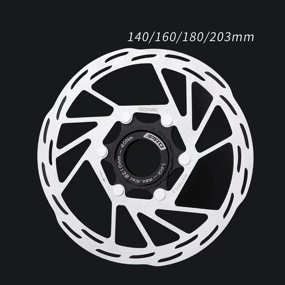 

Bicycle Center Lock Rotor 140/160/180/203mm Disc Brake Rotor Heat Dissipation Cooling Centerlock Rotor MTB Road Bike Rotor Parts