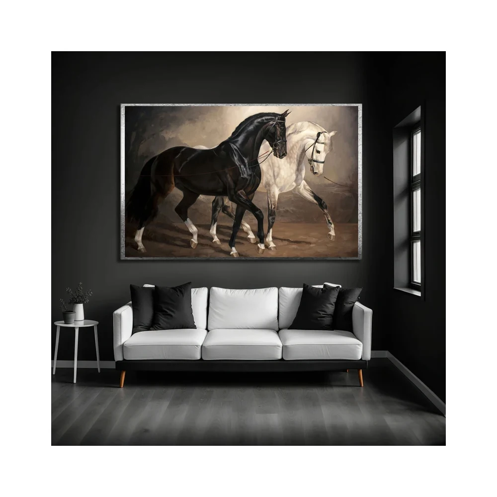Frameless Horse Art…