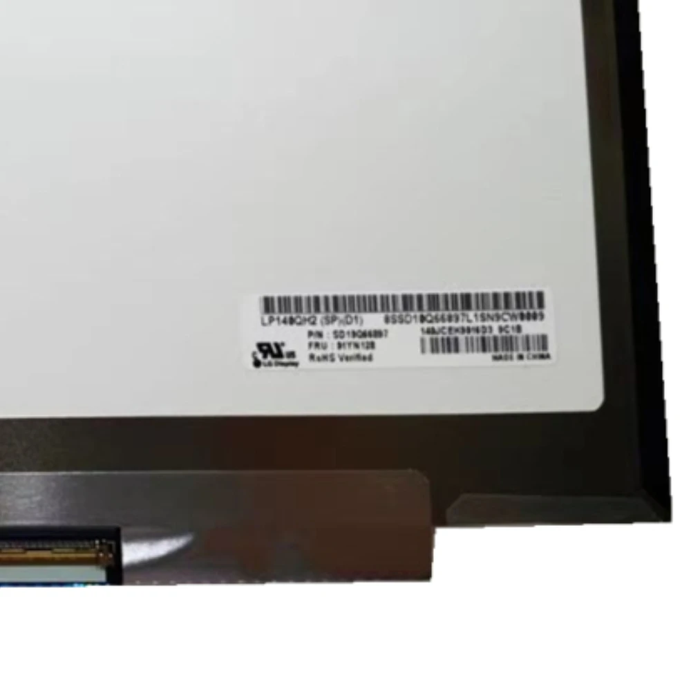 LP140QH2 SPD1 SPC1 40 pins Laptop computer LCD screen 14 inch 2560×1440