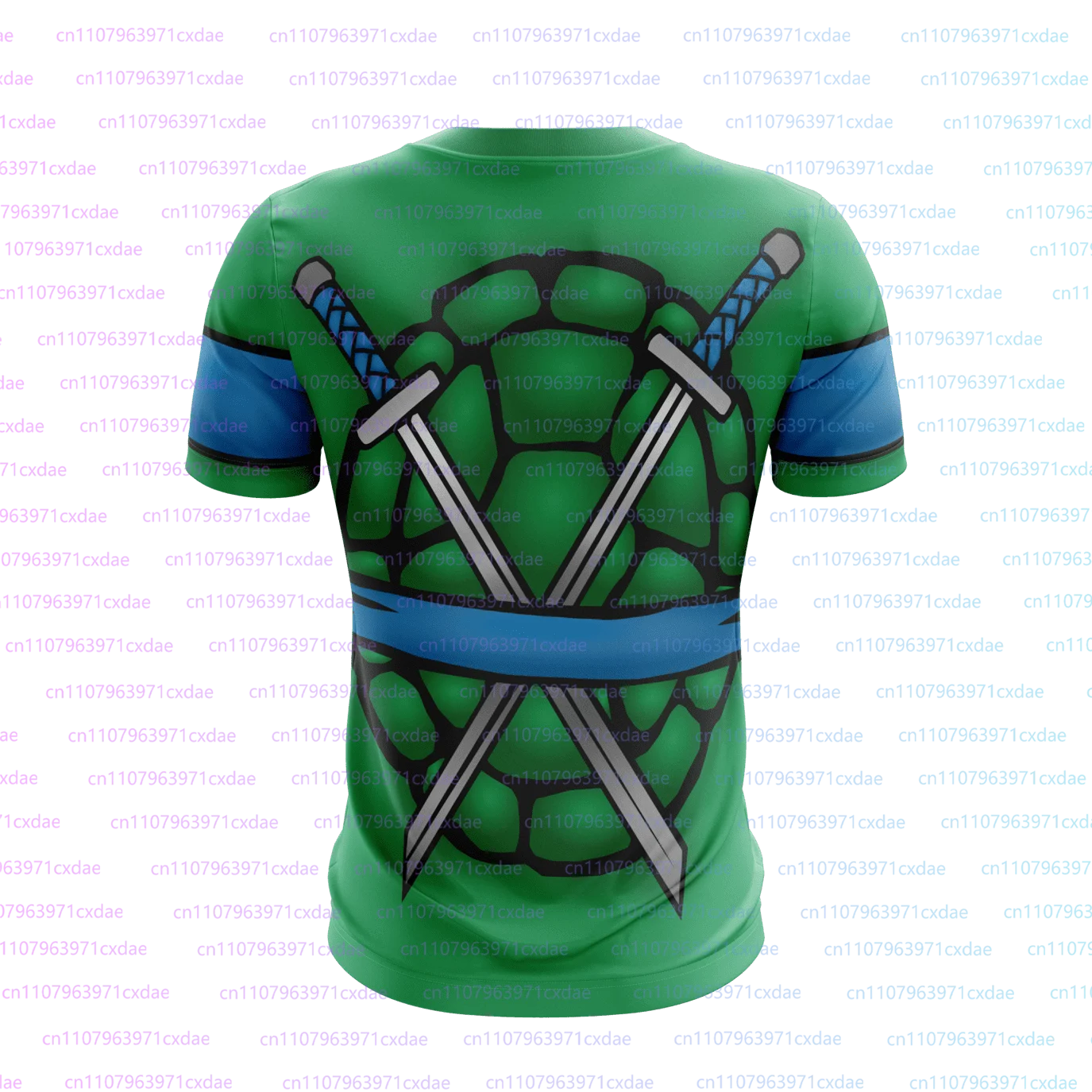 Bandai Ninja Turtles Boys Tees TMNT Classic Anime Cosplay Costume Allover Print Adult Kids T-Shirt Men Summer Funny Graphic Tops - view 3