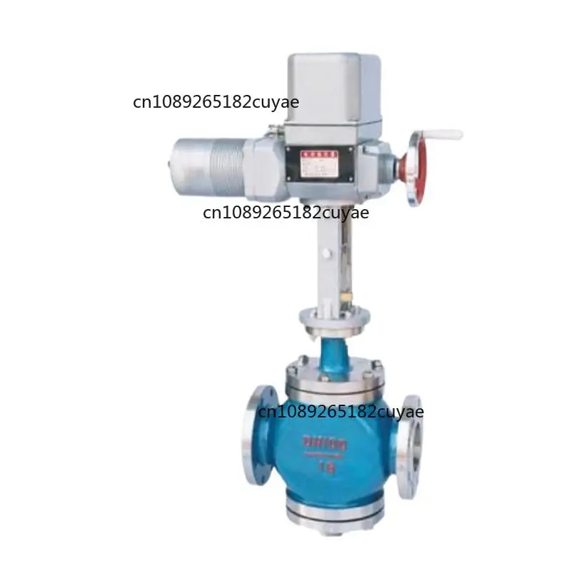 Pneumatic Diaphragm Control Stainless Steel Body Proportional Flow Control Valve With SMC Positioner