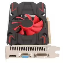 HD7670 4GB DDR5 128bit Graphics Card with Cooling Fan 2560x1600 Support HD Multimedia Interface DVI VGA Game Graphics Card