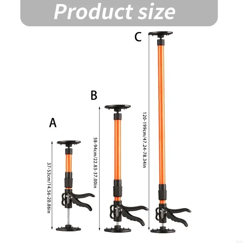 Hebehalterung Schnellunterstützungssystem Stangenteleskop Dritte Handwerkzeuge Enduring B03E – Detail 6