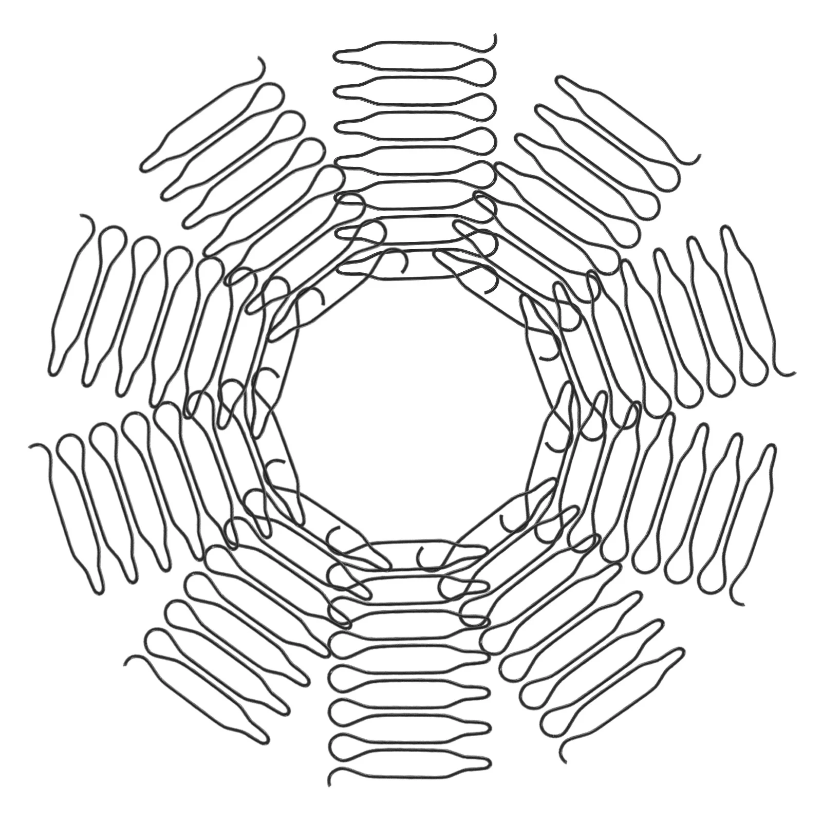 40pcs Invisible Hair Finishing Fixer Comb U Shape Hairpins Mini Bangs Holder Styling Tool For Women Bun Maker Lightweight