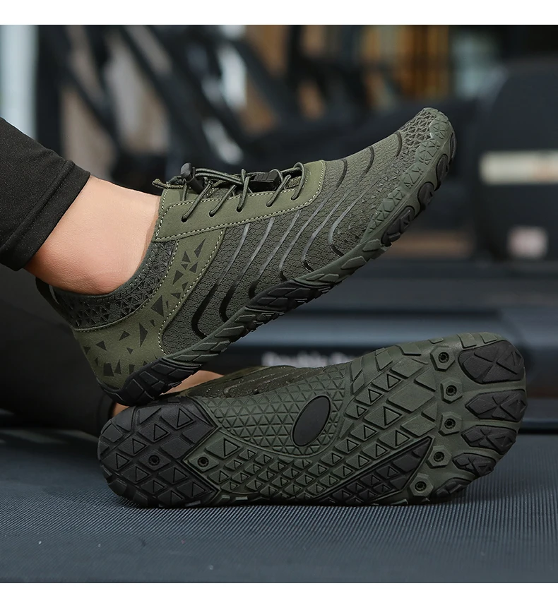 Summer Wide-Head Wading Shoes Men Barefoot Upstream Sketch Shoes Fitness Cycling Yoga Casual Sandals Women Water Sports Shoes