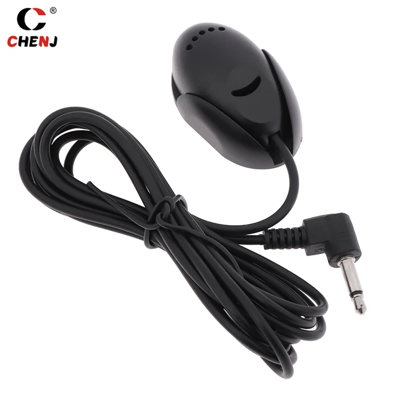 Mini 3.5mm External Microphone For Car Vehicle Head Audio Stereo Radio Receiver GPS DVD Radio Stereo Player With 3m Cable