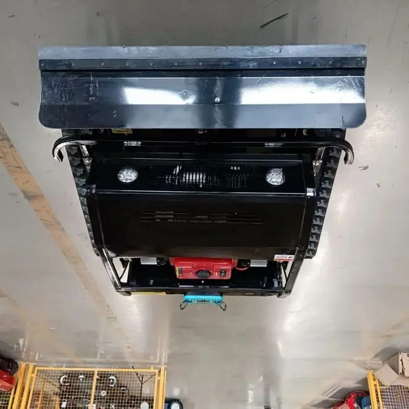 Robot pemotong rumput kendali jarak jauh 800mm khusus, rotasi nol, untuk perbaikan lahan terlantar