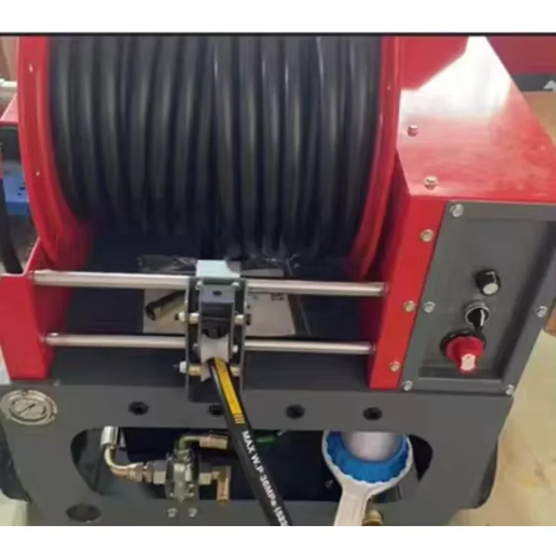 2900Psi 85LPM oline مضخة ضغط المجاري 37HP التحكم عن بعد المياه النفاثة الأنابيب غسالة الأنابيب آلة التجريف