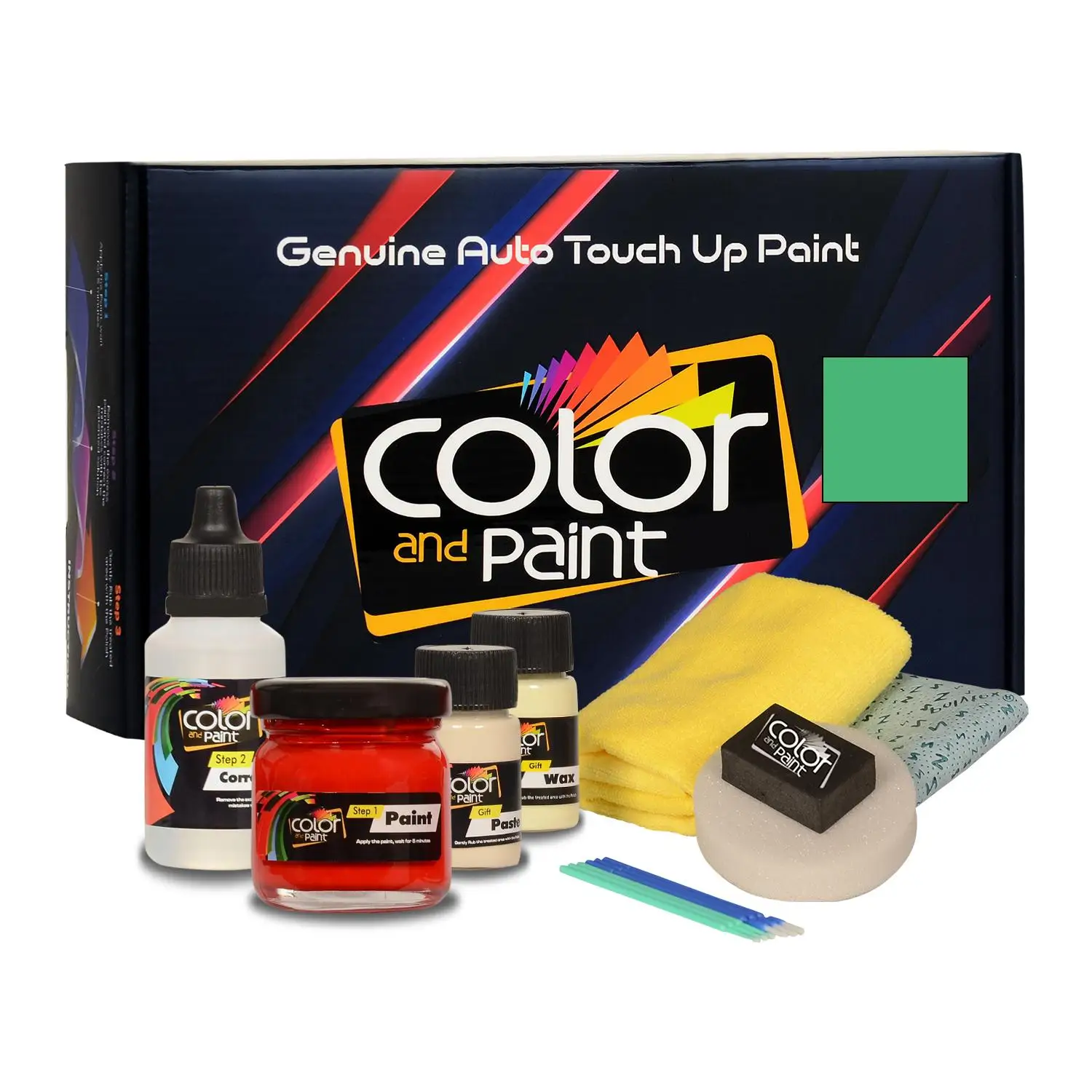 Color and Paint compatible with Ford America Automotive Touch Up Paint - LIGHT TUNDRA - M7100D - Plus Care