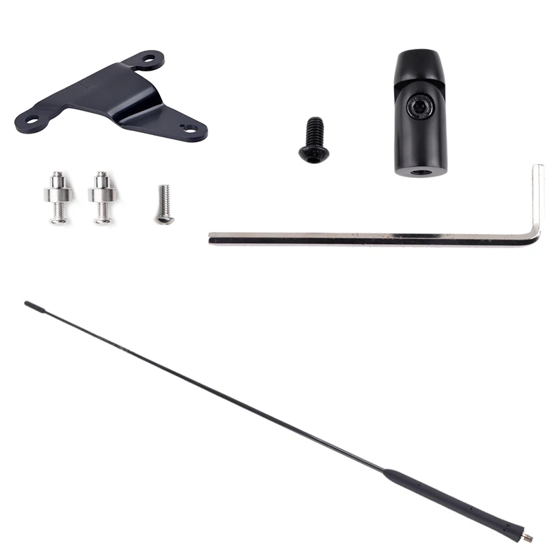 Panical 360° Rotation Adjustable Kit Antenna Set Extension Bracket Bar Trunk Left Right For Honda Gold Wing GL1800 2018-2024