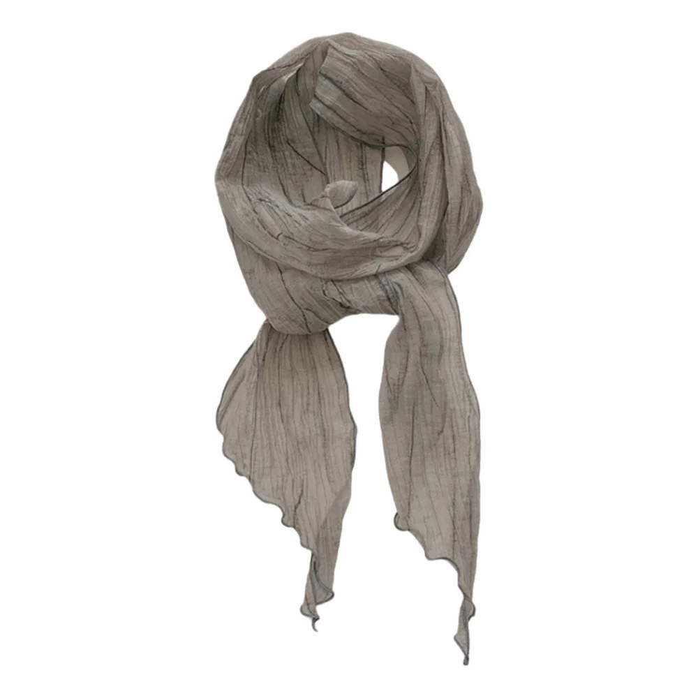 

Fashion Multicolor Scarves Thin Photo Props Neckerchief Versatile Scarf Neck Wraps Spring Autumn