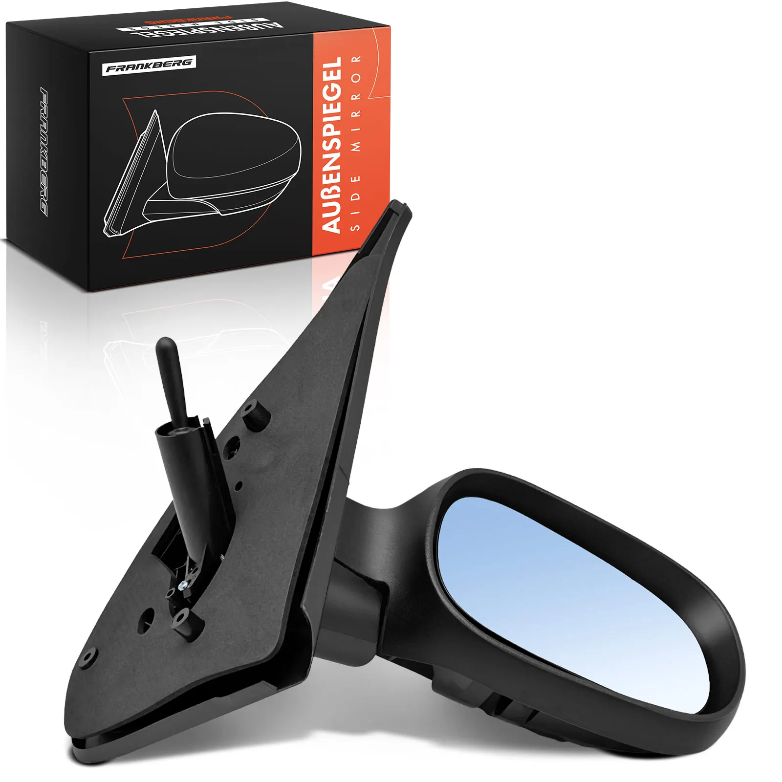 Frankberg 1x buitenspiegel rechts voor Renault Clio II BB CB SB0/1/2 Bj vanaf 2001 8200163302-TXT 8200163302
