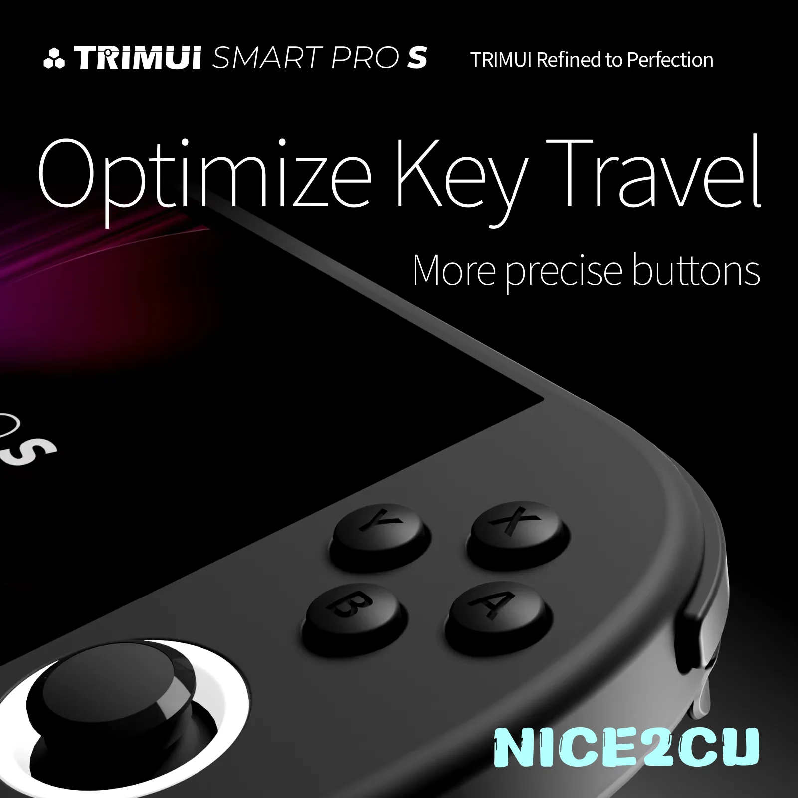 Trimui Smart Pro S Handheld Game Console 4.96\'\' IPS Screen Linux System Joystick RGB Lighting Retro Video Game Smartpros Gifts