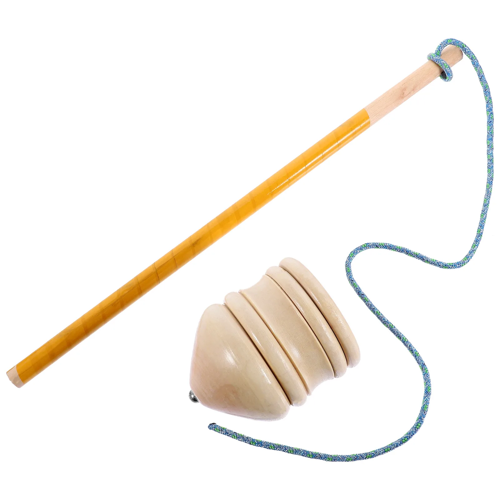 

Solid Wood Spiral DIY Toy Wooden Peg-top Gyro Tops for Kids Spinning Middle Aged