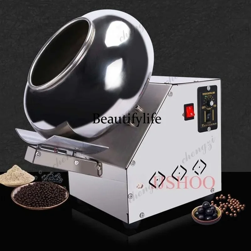 

SS81 Sugar Coating Machine Small Sugar Film Coating Pan Machine For Tablet Chocolate Dragee Peanut