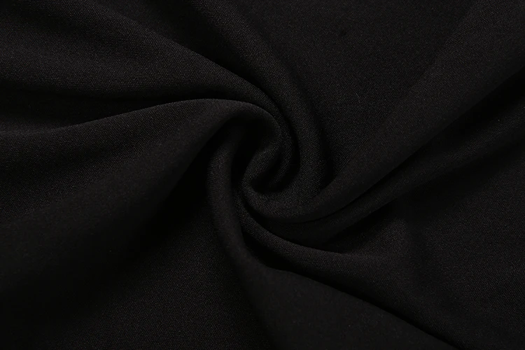 Weird Puss Kleid mit Schleifendekoration am Saum, Damen, Falten, Quasten, Neckholder, Bandage, ärmellos, rückenfrei, eng anliegend, elegant, Party, sexy, Bodycon – Detail 11