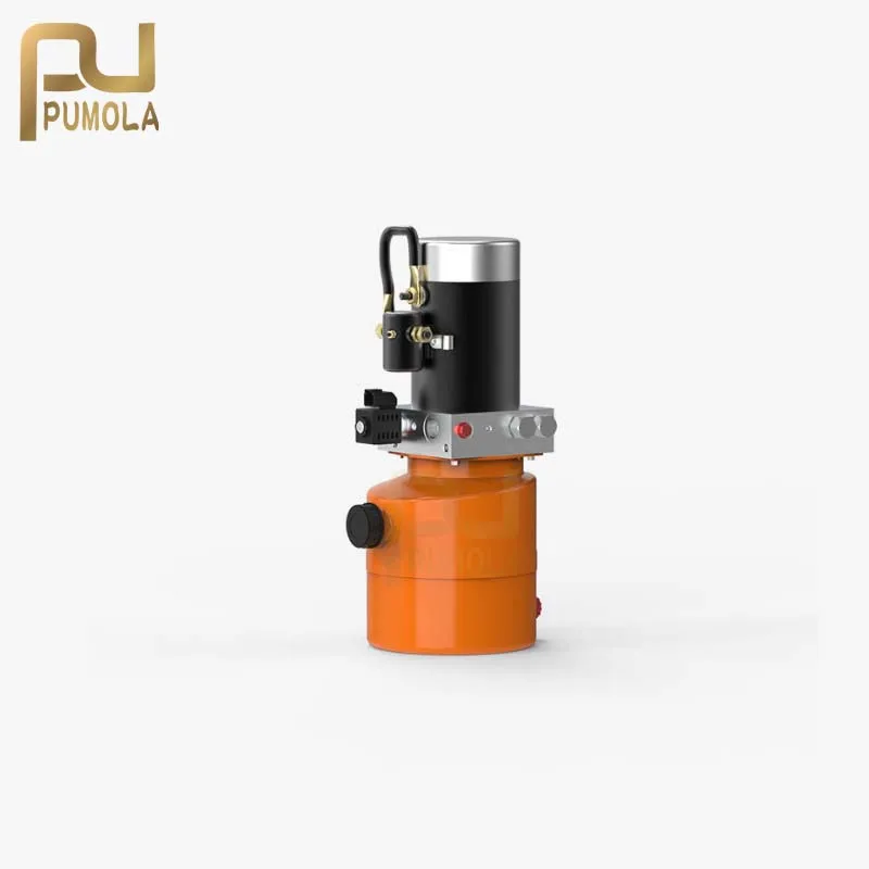 Small Hydraulic Power Unit for Snow Plow Construction Machinery Hydraulic Station Auto Lift Hydraulic System