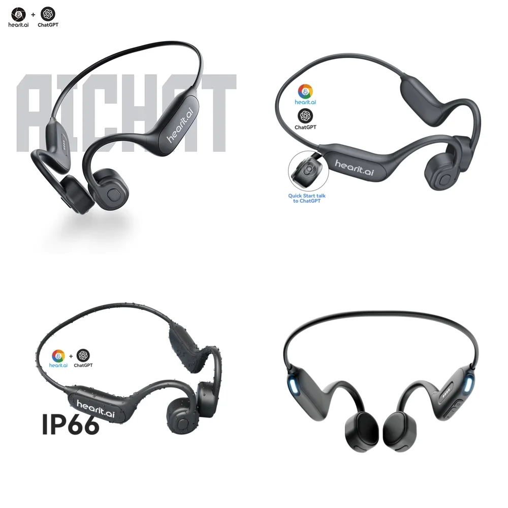 ChatGPT Wireless Conduction Earphones GPT40 OpenAI Intelligent Support ODM OEM High Quality ChatGPT Headphones