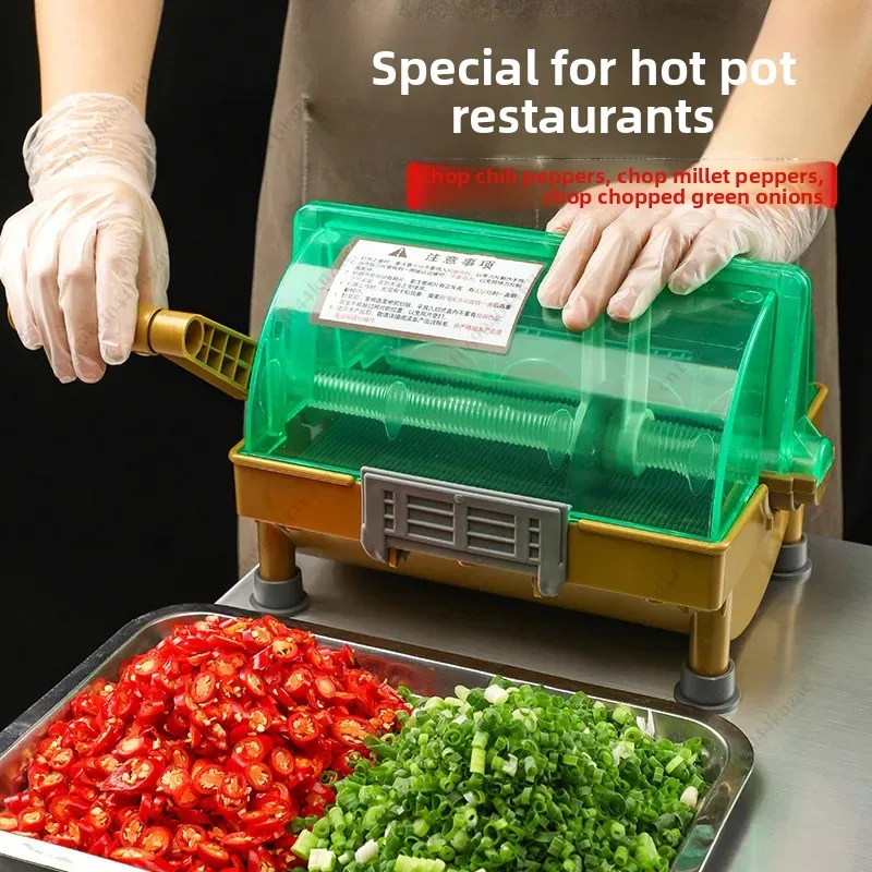 Commercial Vegetable Cutter Electric Slicer Dicer Machine for Restaurant Canteen Hot Pot Shop 220V