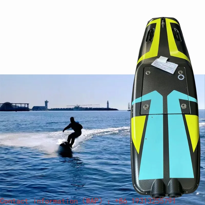Jet Surf Carbon Fiber Surfboard 110cc Two-stroke Water-cooled 13HP Motor 56km/h Speed 3.0L Fuel Tank 2 Hours Ocean Waters