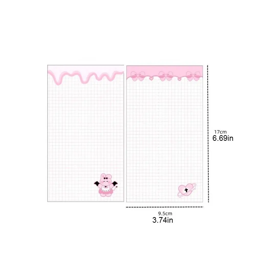 45 arkuszy A6 Loose Leaf Refill Paper Heart Cartoon Rabbit Inner Refill Spiral Binder Paper 6 Hole Notebook Separator Paper