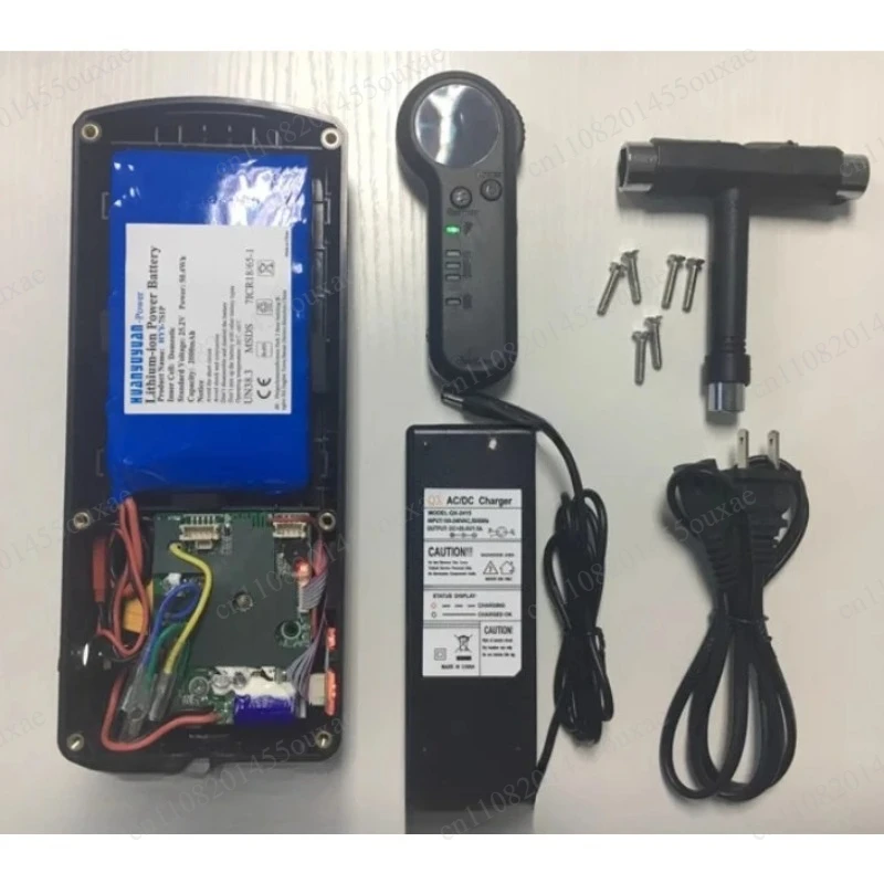 DIY Electric Skateboard Upgrade Assembly Wireless Remote System Includes Controller Battery Box Replacement Mod Parts
