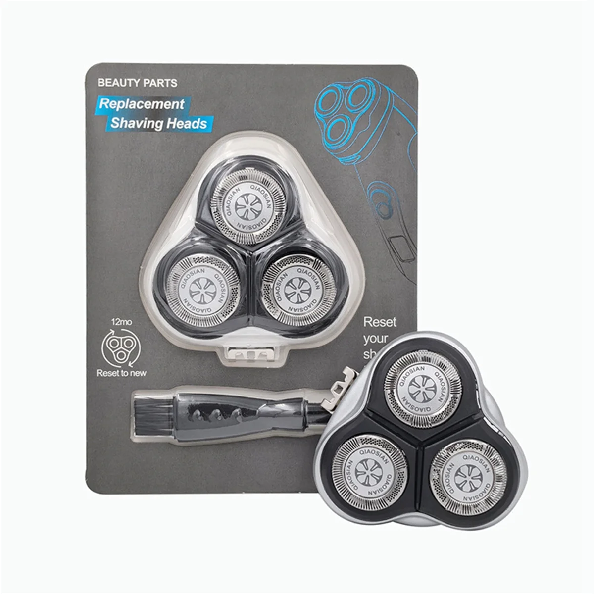 رأس ماكينة حلاقة بديلة من ABPO لشركة فيليبس HQ7120 HQ7310 HQ7320 HQ7330 HQ7350 HQ7360 HQ7380 HQ7390 HQ8 شفرة حلاقة بيضاء