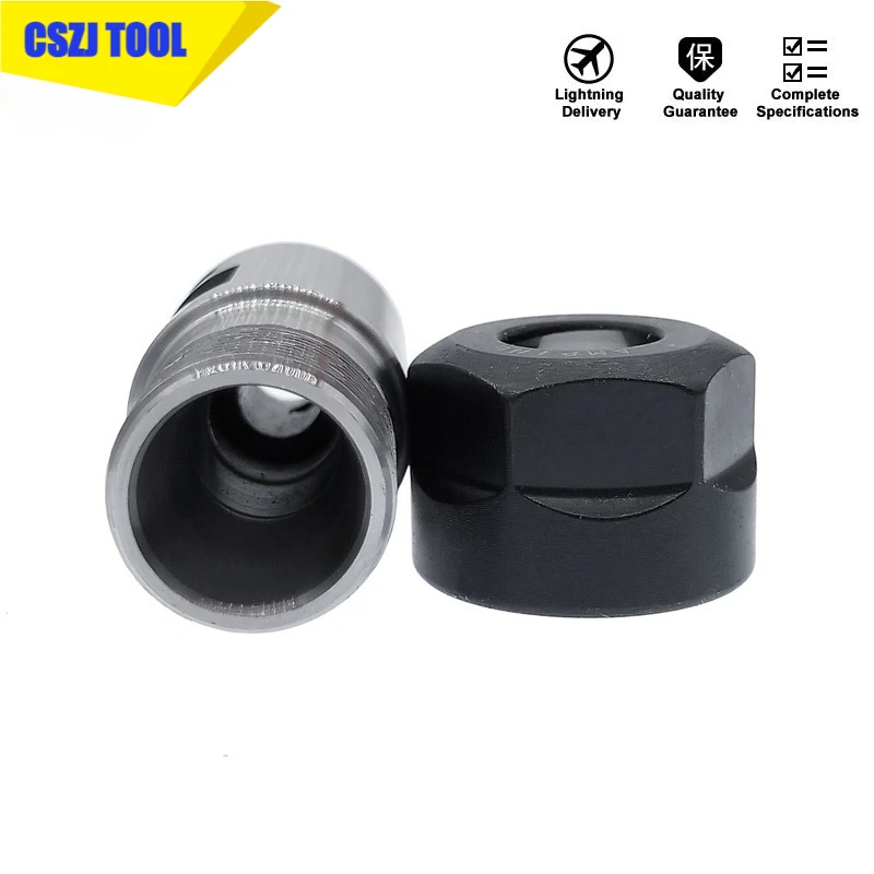 Imagem -06 - Chuck Spindle Haste de Extensão do Eixo do Motor Pinça Torno Ferramentas Spindle Cutter Suporte Interno mm mm mm Cszj-er11
