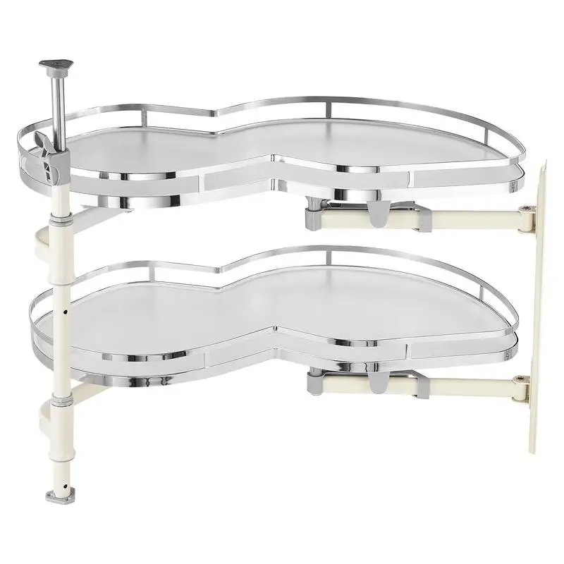 Adjustable Blind Corner Pull Out Shelves