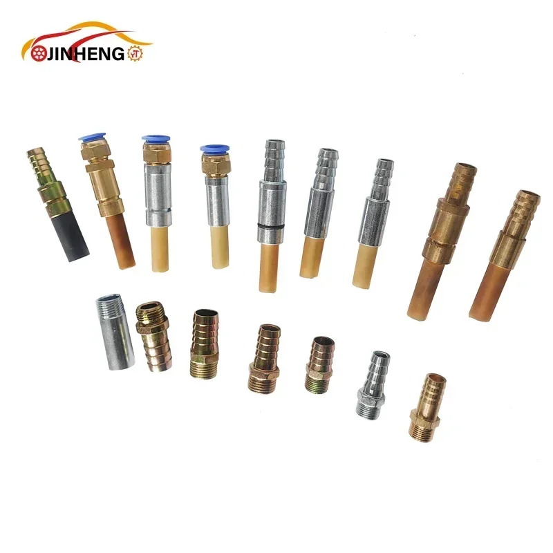Sandblasting Machine Accessories Rust Removal Sandblasting Gun Head ABCDV Nozzle Pagoda Fast Iron Air Core Tube Copper Connector