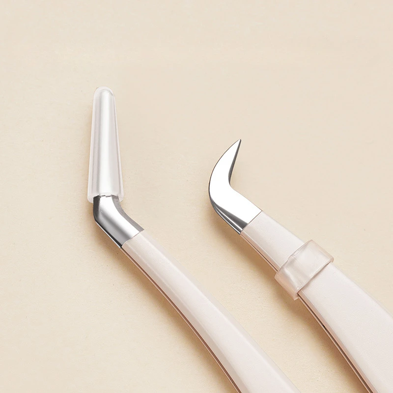 1 Pc Eyelash Comb Tweezers Stainless Steel Anti-Static Non-Magnetic Professional Pincet Lashes Extension Tweezers Makeup Tools