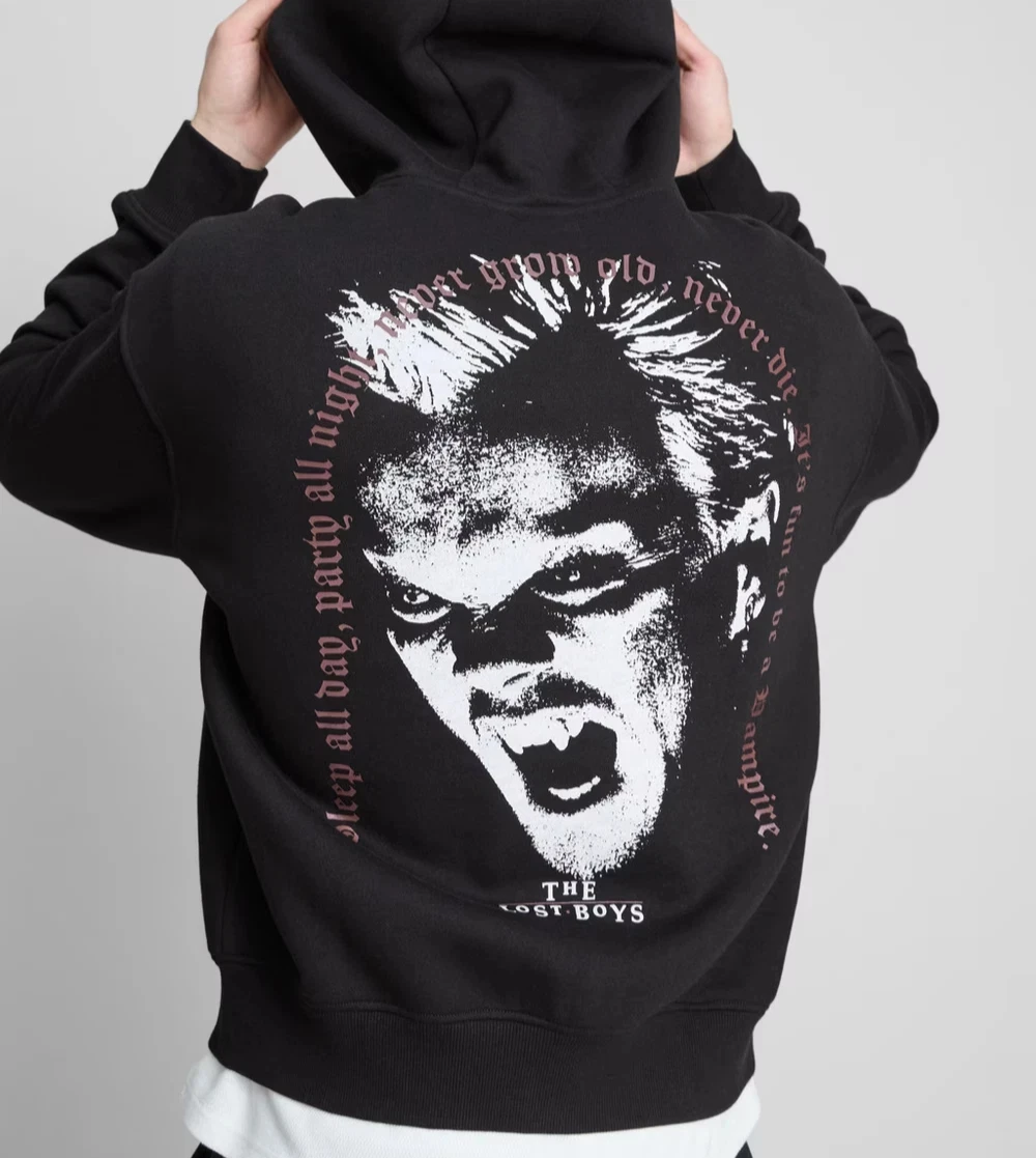 Lost Boys Hoodie Brand New Vampire Horror 80s Primark Party Holiday Casual Streetwear for Men and Women