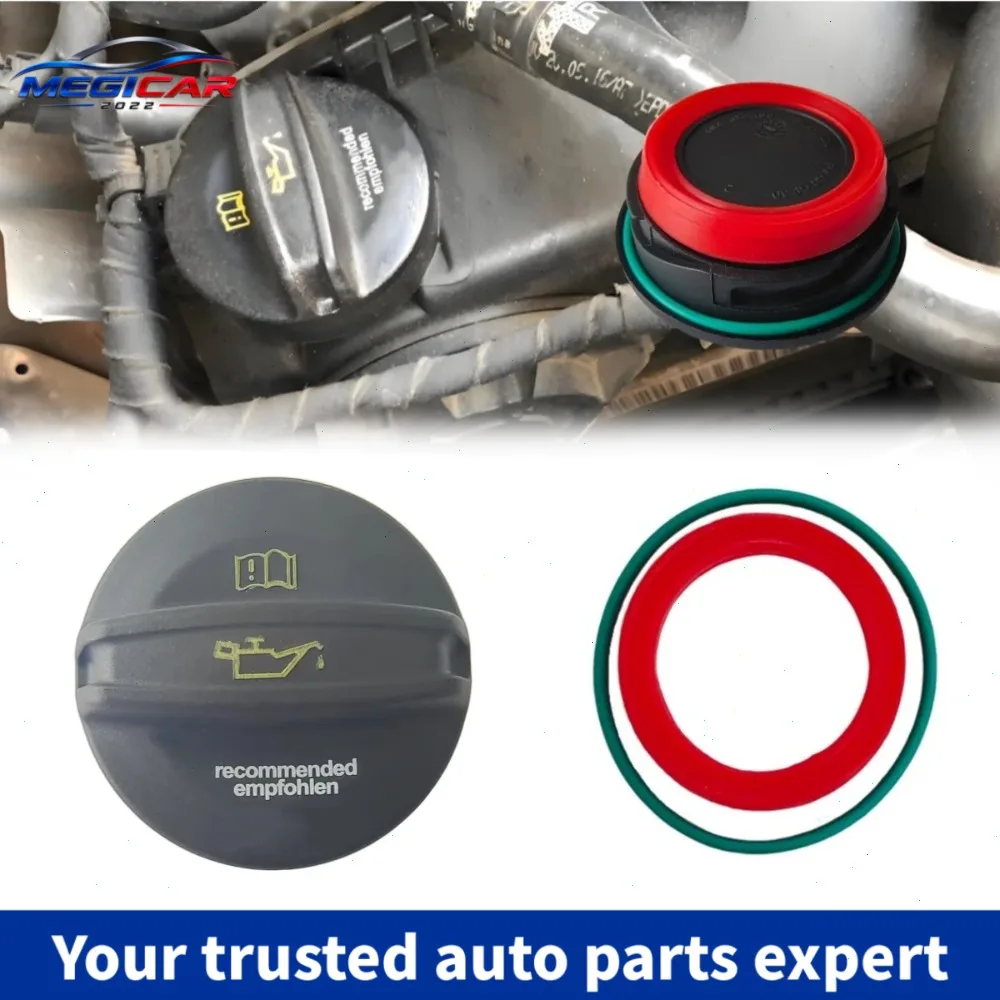 1Pc/1Set EA888 3rd Engine Oil Cap/Gasket For VW Passat B8 Golf 7 MK7 Tiguan Touran L Audi A4 A3 A6 Q5 Q7 Skoda Superb 06G103485